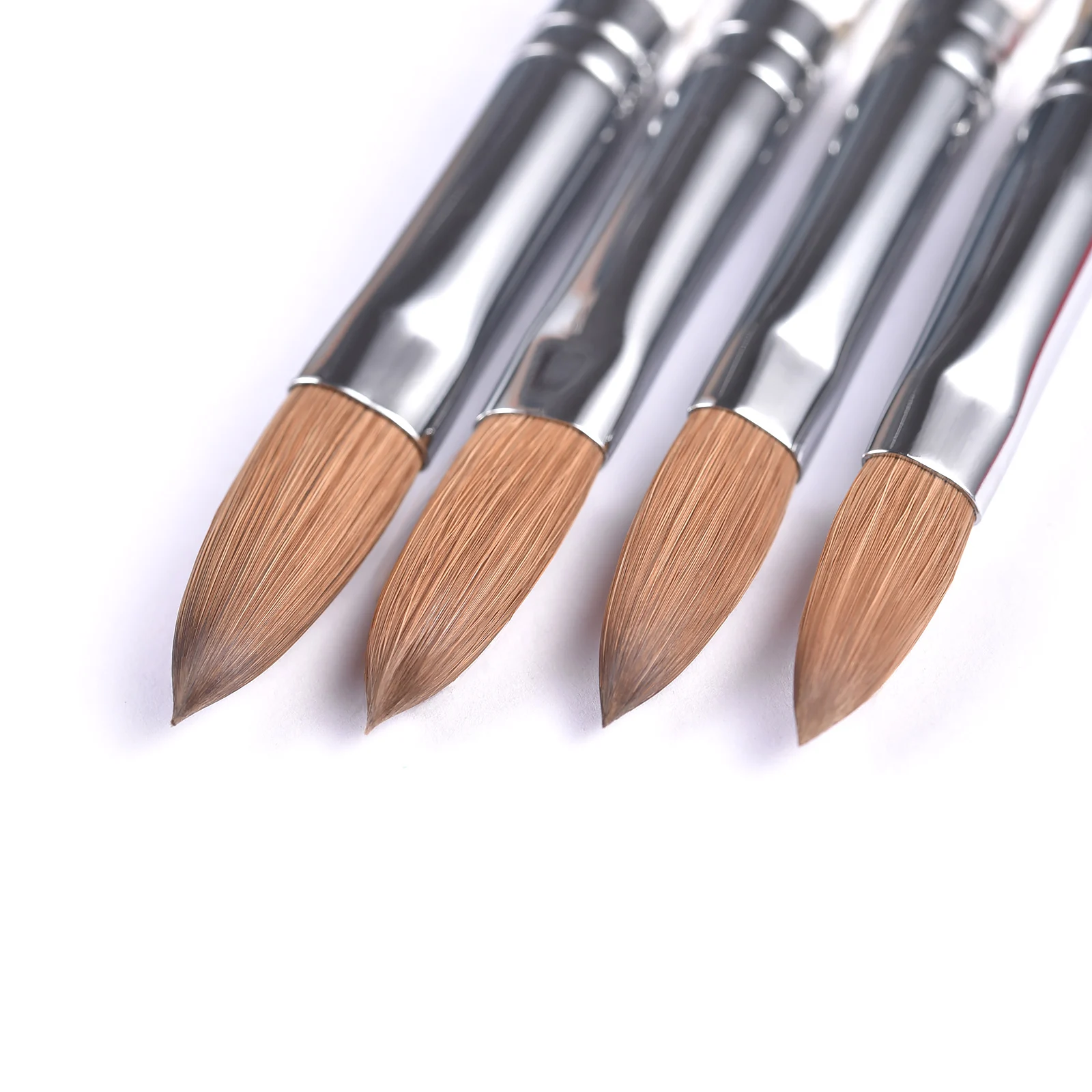 #12-#18 Kolinsky Sable Nail Brush High Quality Durable Professional Acrylic Nail Art Brush Nail Extension Manicure Tool
#12-#18 Kolinsky Sable Nail Brush High Quality Durable Professional Acrylic Nail Art Brush Nail Extension Manicure Tool