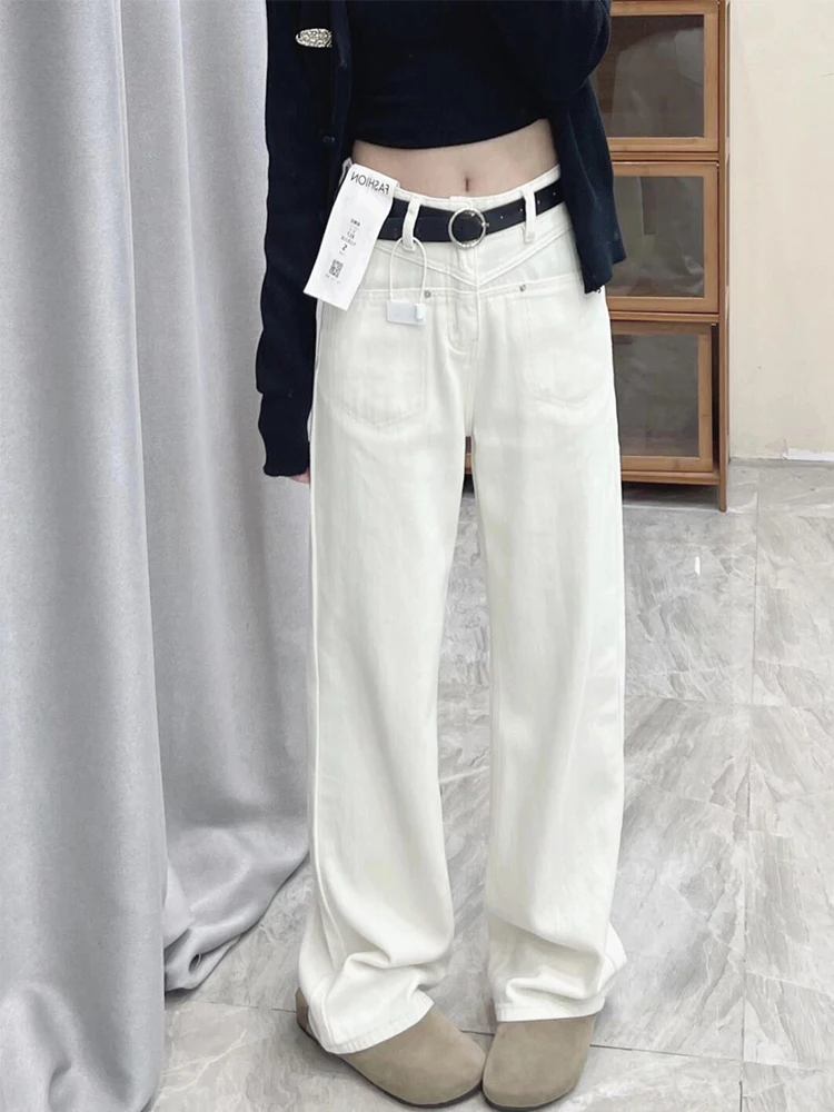 High Waist Wide Leg Narrow Version American Sle Denim Jeans Women's Spring New Loose Drapey Straight Cut Pants
High Waist Wide Leg Narrow Version American Sle Denim Jeans Women's Spring New Loose Drapey Straight Cut Pants