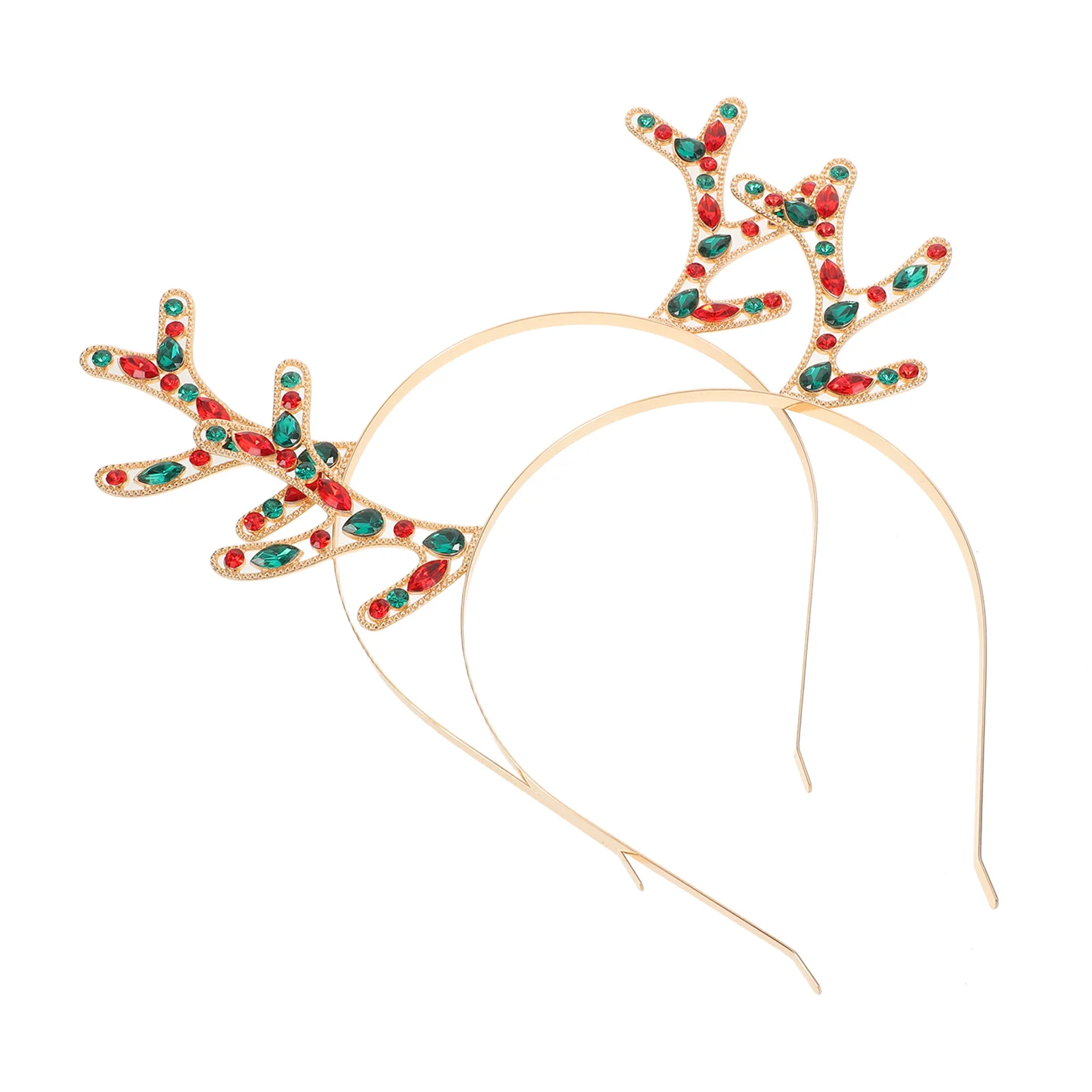 2pcs Christmas Antler Headband Shiny Metallic Reindeer Horns Costume Prop Deer Antlers Hair Accessories Holiday Party Favor
2pcs Christmas Antler Headband Shiny Metallic Reindeer Horns Costume Prop Deer Antlers Hair Accessories Holiday Party Favor