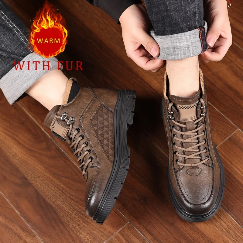 Мужская теплая кожаная обувь. Классическая джентльменская повседневная обувь в стиле ретро. Деловая или офисная обувь. Высококачественная повседневная обувь ручной работы для взрослых.
Мужская теплая кожаная обувь. Классическая джентльменская повседневная обувь в стиле ретро. Деловая или офисная обувь. Высококачественная повседневная обувь ручной работы для взрослых.