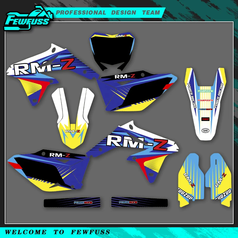 Наборы наклеек с графикой мотоцикла Fewfuss для SUZUKI RMZ450 RMZ 450 2008-2017, индивидуальный номер, имя, фон
Наборы наклеек с графикой мотоцикла Fewfuss для SUZUKI RMZ450 RMZ 450 2008-2017, индивидуальный номер, имя, фон