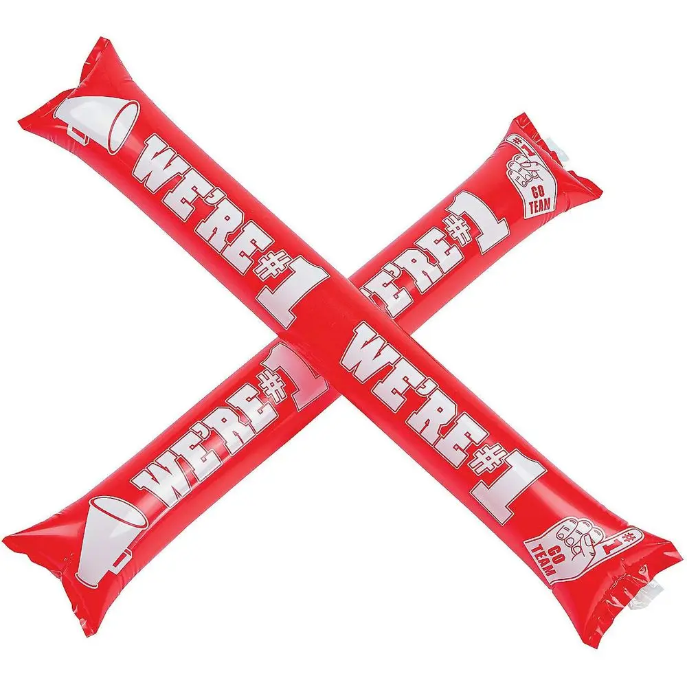 Red Boom Sticks - School Spirit Noisemakers for Sports and Celebrations - 24 Vibrant Red Pieces
Red Boom Sticks - School Spirit Noisemakers for Sports and Celebrations - 24 Vibrant Red Pieces