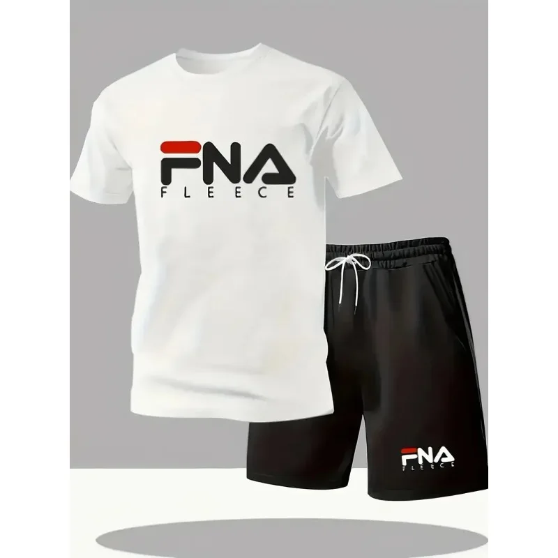 Men's summer design loose short sleeved T-shirt shorts set, breathable and fashionable, street trendy and trendy
Men's summer design loose short sleeved T-shirt shorts set, breathable and fashionable, street trendy and trendy