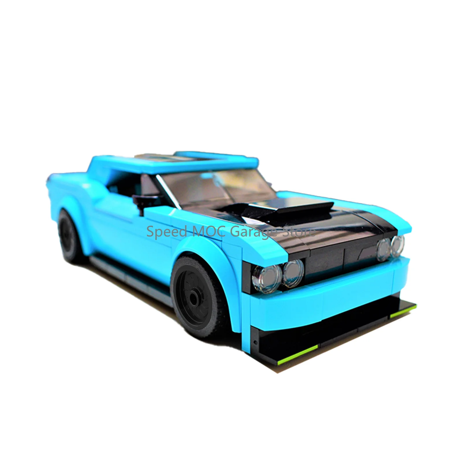 Iconic Bright Blue Muscle Car Replica Building Blocks MOC Set, High-Detail American Sports Car Model, DIY Toy
Iconic Bright Blue Muscle Car Replica Building Blocks MOC Set, High-Detail American Sports Car Model, DIY Toy