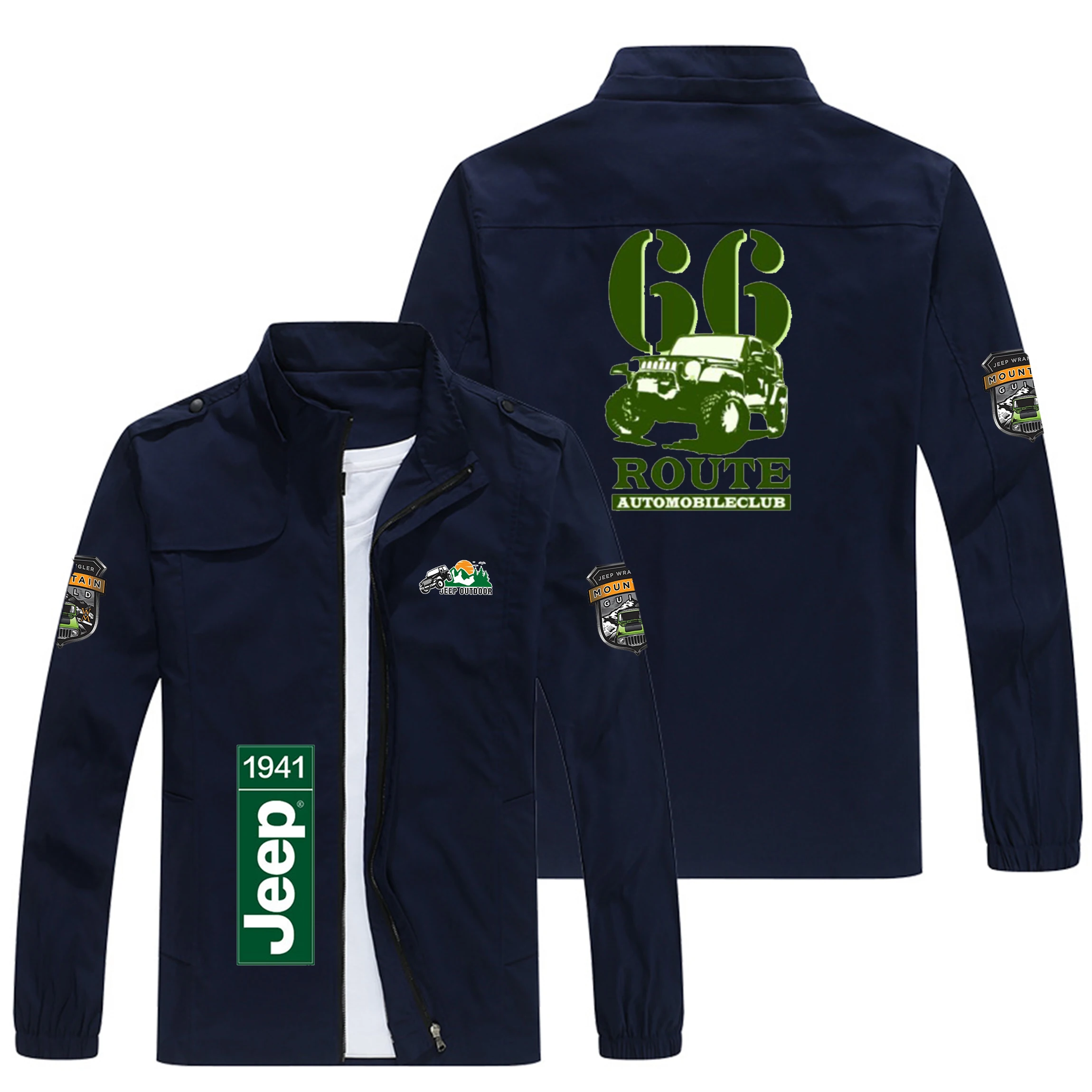 Spring/Summer New Jeep Men's Jacket - Youth Casual Pullover with Zipper Closure - Lightweight Men's Coat
Spring/Summer New Jeep Men's Jacket - Youth Casual Pullover with Zipper Closure - Lightweight Men's Coat