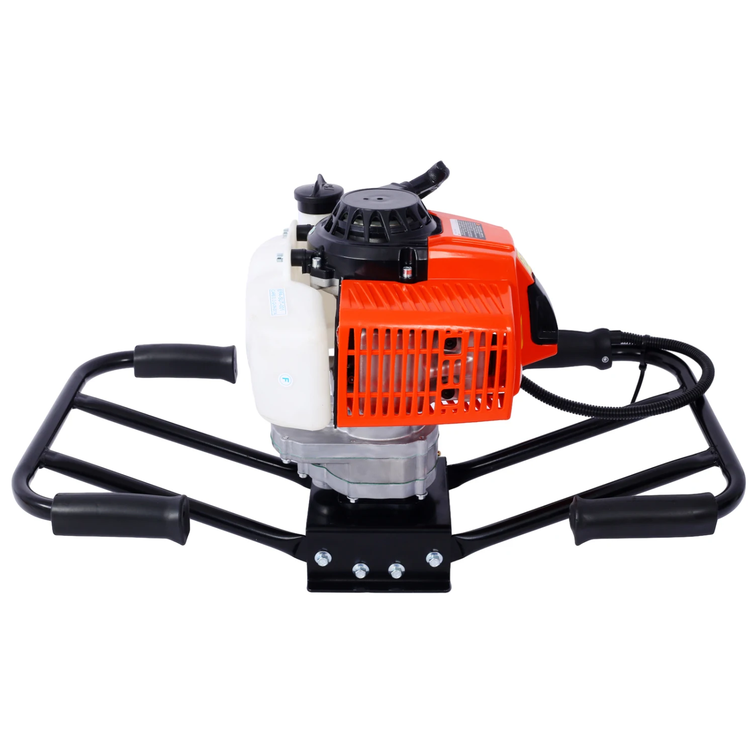 2.7HP Post Hole Digger 63cc two person handle Gas-Powered 2-Stroke Auger Digging Drill Shaft Size 3/4" (Machine Only)EPA COMPLAI
2.7HP Post Hole Digger 63cc two person handle Gas-Powered 2-Stroke Auger Digging Drill Shaft Size 3/4" (Machine Only)EPA COMPLAI
