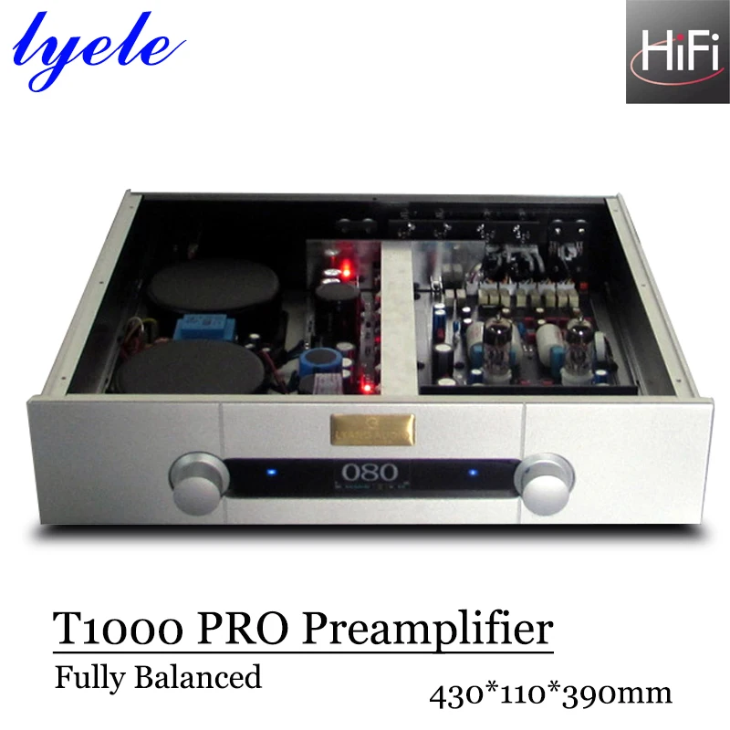 Трубчатый предусилитель Lyele Audio Hifi, полностью сбалансированный предусилитель с дистанционным управлением, высококачественный аудиоусилитель, 4 входа и выхода, 430*110*390 мм
Трубчатый предусилитель Lyele Audio Hifi, полностью сбалансированный предусилитель с дистанционным управлением, высококачественный аудиоусилитель, 4 входа и выхода, 430*110*390 мм