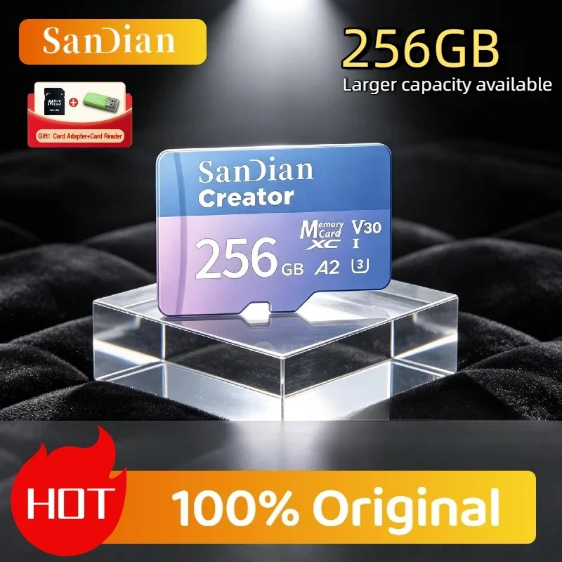 Dash Cam Surveillance Original 128GB 256GB V30 C10 High Endurance Micro TF SD Card For Home Security Full HD
Dash Cam Surveillance Original 128GB 256GB V30 C10 High Endurance Micro TF SD Card For Home Security Full HD