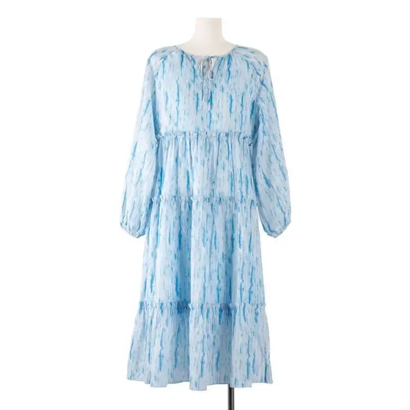 Family Matching Mom and Baby Girl Polynesian Dress Long Sleeve Like Mother Daughter Dresses Dad Son Shirts SetBlue Clothes
Family Matching Mom and Baby Girl Polynesian Dress Long Sleeve Like Mother Daughter Dresses Dad Son Shirts SetBlue Clothes