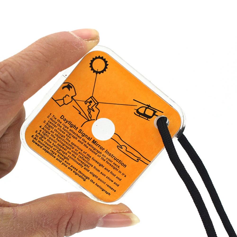 Hiking Accessory Signal Mirror Outdoor Survival Long Service Life Precise Aiming Hole For Camping Precise Aiming Signal Tool
Hiking Accessory Signal Mirror Outdoor Survival Long Service Life Precise Aiming Hole For Camping Precise Aiming Signal Tool