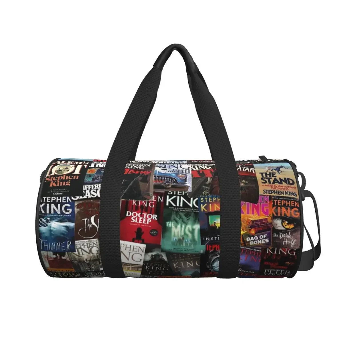 Обложки для книг Стивен Кинг, большая спортивная сумка с книжным червем ужасов, многофункциональная дорожная сумка Duffle, сумки для фитнеса
Обложки для книг Стивен Кинг, большая спортивная сумка с книжным червем ужасов, многофункциональная дорожная сумка Duffle, сумки для фитнеса