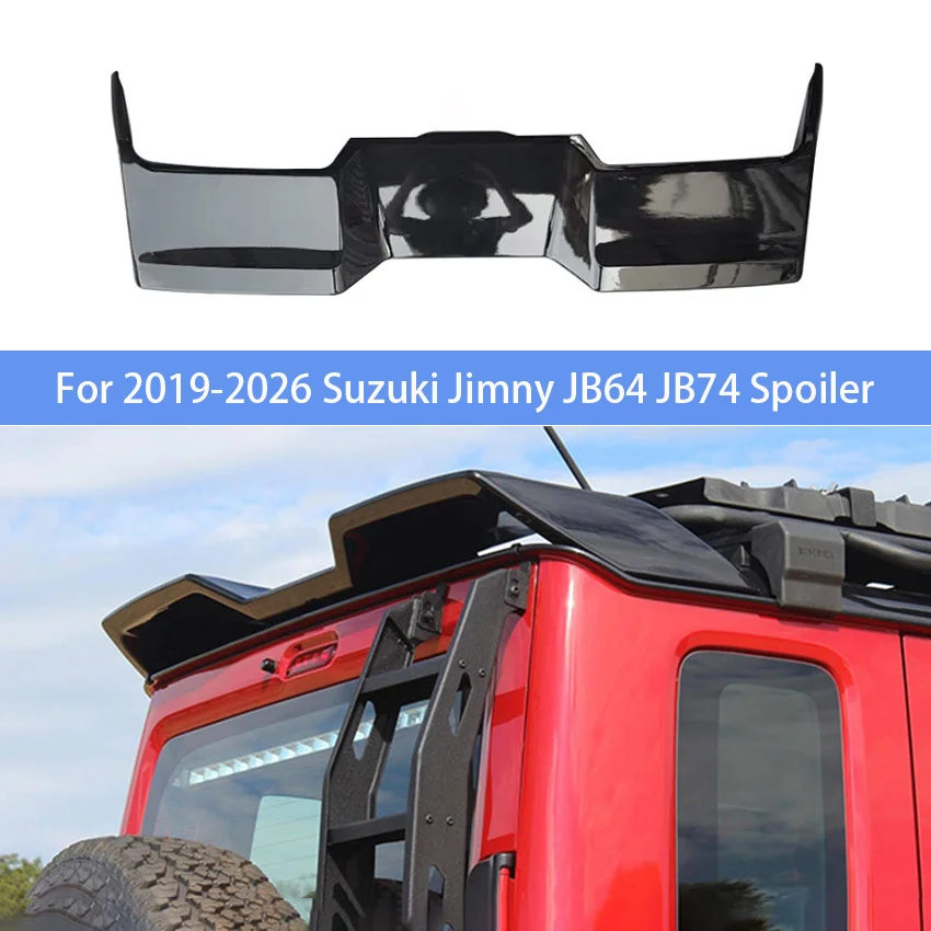 For 2019-2026 Suzuki Jimny JB64 JB74 Standard Edition Car Rear Roof Trunk Lid Car Spoiler Wings Exterior Tuning Accessories
For 2019-2026 Suzuki Jimny JB64 JB74 Standard Edition Car Rear Roof Trunk Lid Car Spoiler Wings Exterior Tuning Accessories