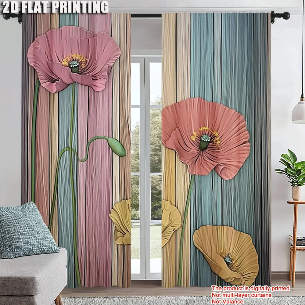 2Pcs Stunning Lotus Flower Pattern Curtains For Home Decoration Rod Pocket Window Drapes For Bedroom Office Kitchen Living Room
2Pcs Stunning Lotus Flower Pattern Curtains For Home Decoration Rod Pocket Window Drapes For Bedroom Office Kitchen Living Room