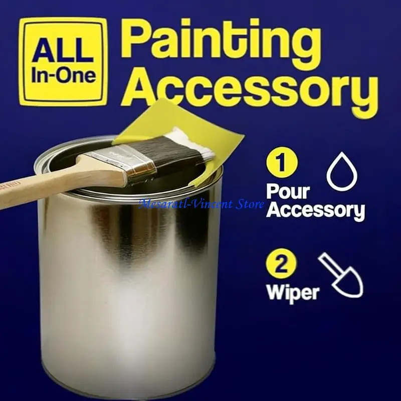 A70F 1/2pcs Plastic Paint Bucket Pouring Spout for Easy Liquid Transfer without Mess
A70F 1/2pcs Plastic Paint Bucket Pouring Spout for Easy Liquid Transfer without Mess