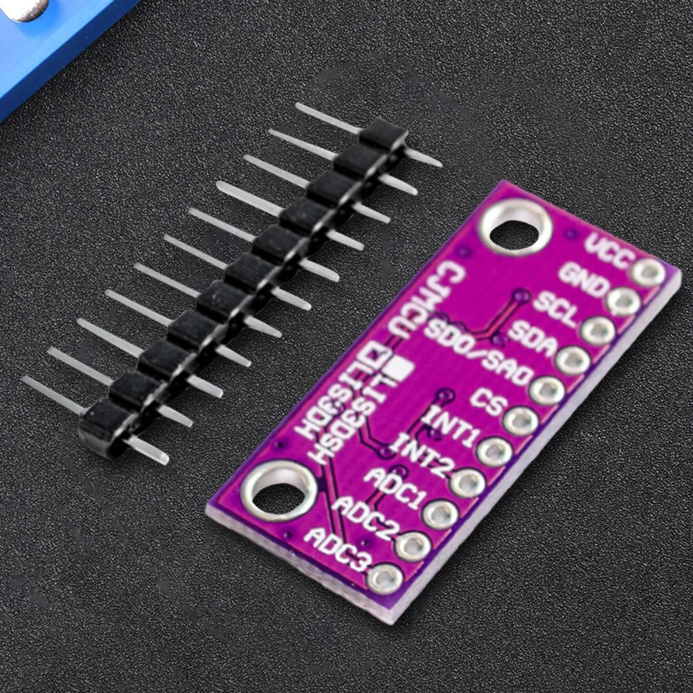 LIS3DSH High-resolution Three-axis Accelerometer Module 1.71V-3.6V Module Low-power Consumption Built-in Self Test
