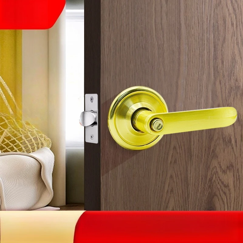 Tubular Lock with Knob Handle Bathroom Door Lock Aluminum Alloy Door Handle for Home Security
Tubular Lock with Knob Handle Bathroom Door Lock Aluminum Alloy Door Handle for Home Security