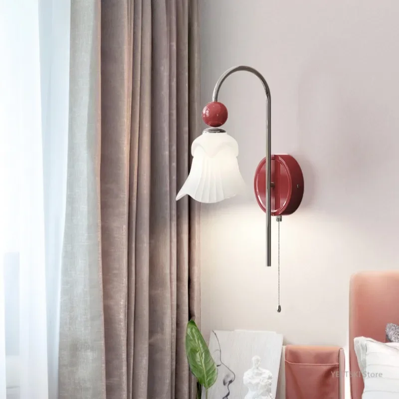 GHJUYIOL Bedroom Bedhead Wall Light French Cream Style New Countryside Flower Corridor Background Wall Light
GHJUYIOL Bedroom Bedhead Wall Light French Cream Style New Countryside Flower Corridor Background Wall Light