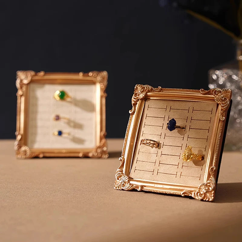 Photo Frame Jewelry Stand Creative Retro Ring Display Rack Counter Ring Storage Display Holder Live Jewelry Shooting Props
Photo Frame Jewelry Stand Creative Retro Ring Display Rack Counter Ring Storage Display Holder Live Jewelry Shooting Props