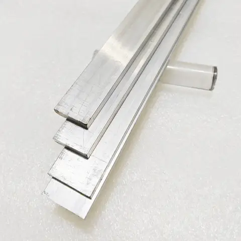 6061 Aluminum Flat Bar Thickness 2mm 3mm Aluminium AL Sheet DIY Metal Plate Model Parts Metal for Industry Construction