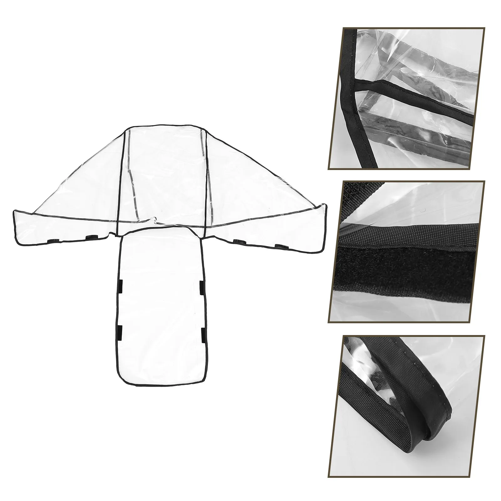 Large Size Double Stroller Rain Cover Universal Fit for Rear Front Seats Eva Material Windproof Snowproof Transparent Protective
Large Size Double Stroller Rain Cover Universal Fit for Rear Front Seats Eva Material Windproof Snowproof Transparent Protective