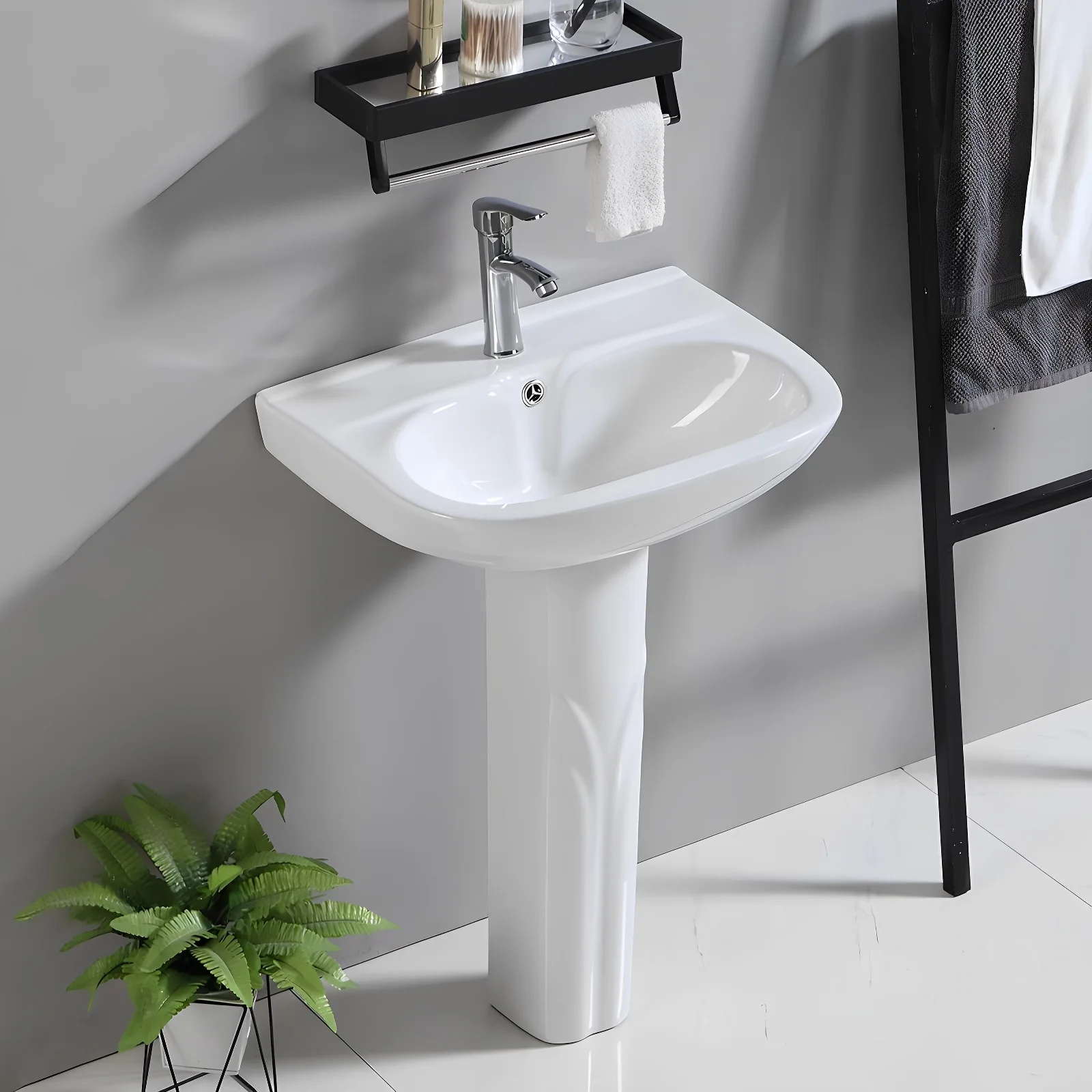 Kindergarten bathroom vertical wash basin household adult integrated floor column basin washbasin
Kindergarten bathroom vertical wash basin household adult integrated floor column basin washbasin