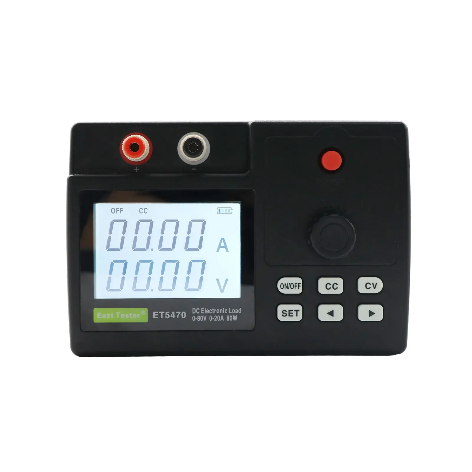 2026 ET5470 0-80V 80W Portable DC Electronic Load Tester Stepless Servo High Performance Load Tester with LED Screen
2026 ET5470 0-80V 80W Portable DC Electronic Load Tester Stepless Servo High Performance Load Tester with LED Screen