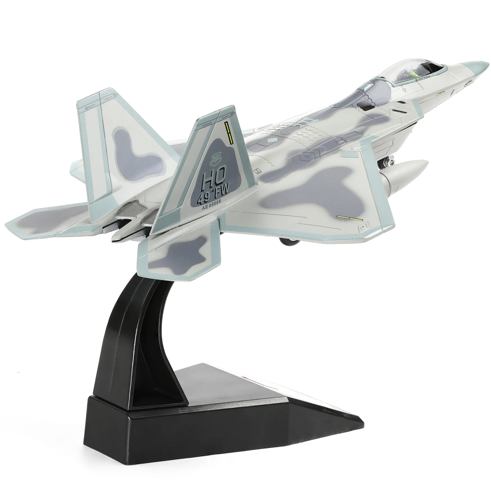 NUOTIE F-22 Raptor 1/100 Scale Diecast Metal Fighter Jet Model Alloy Model (HO 49th FW)
NUOTIE F-22 Raptor 1/100 Scale Diecast Metal Fighter Jet Model Alloy Model (HO 49th FW)