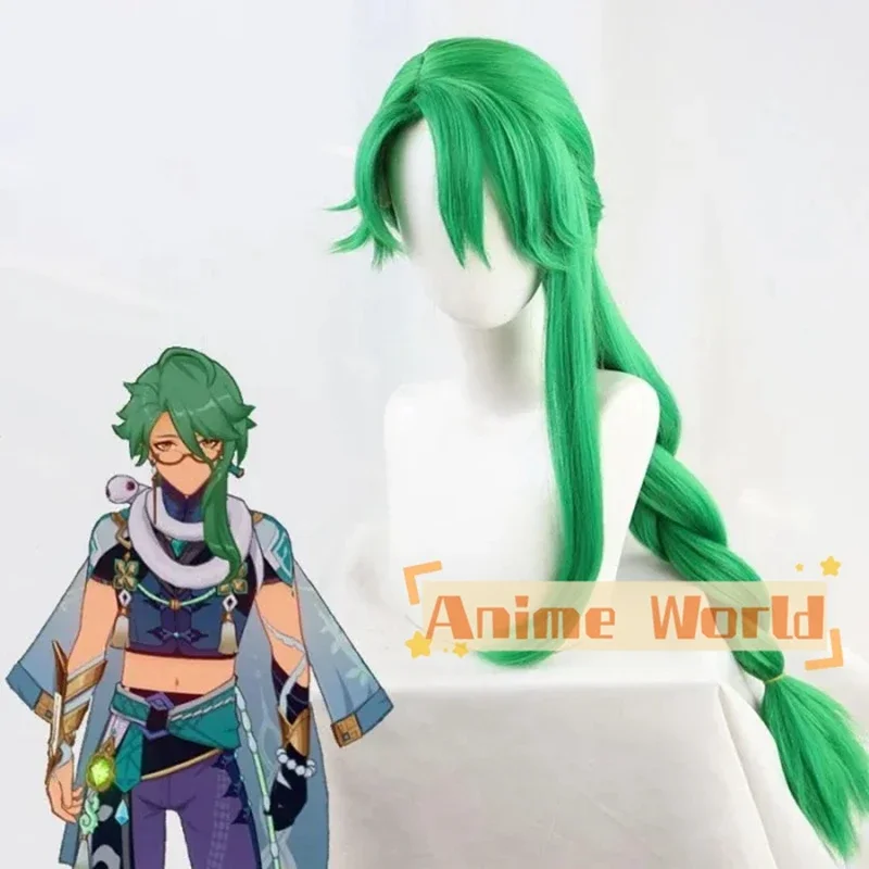 Genshin Impact Baishu Green Cosplay Wig Halloween Synthetic Hair Heat
Genshin Impact Baishu Green Cosplay Wig Halloween Synthetic Hair Heat