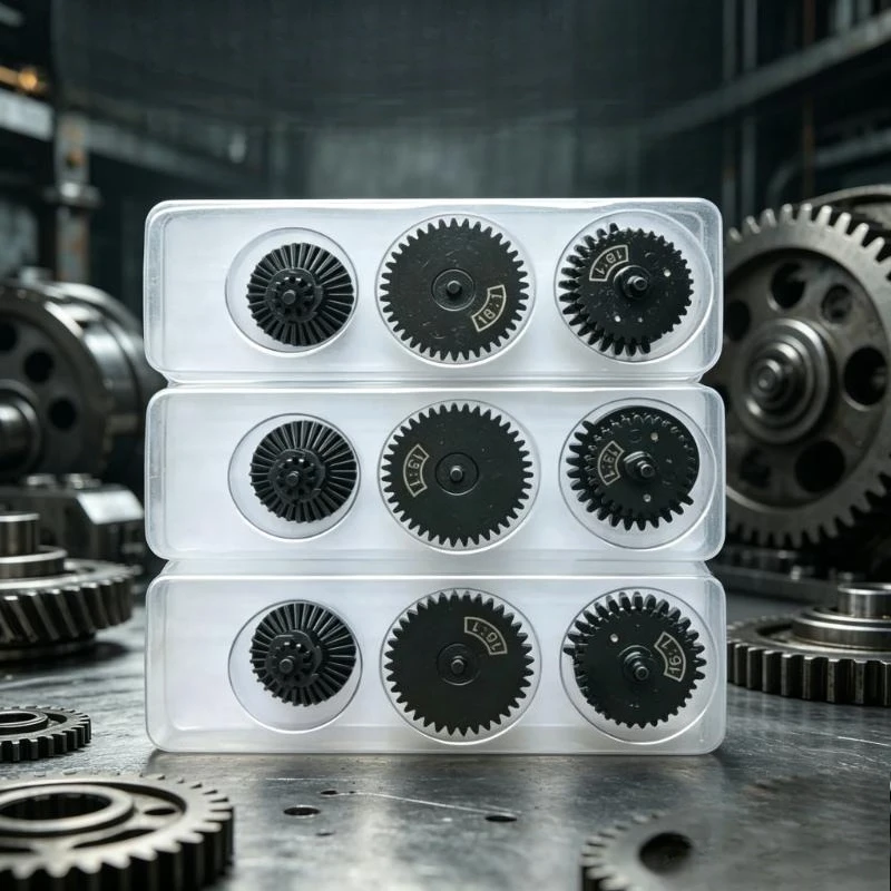 Durable Cut Steel Gear Set 13:1/16:1/18:1 Metal Gears Ver.2 Gen 8/9/10 Gearbox
Durable Cut Steel Gear Set 13:1/16:1/18:1 Metal Gears Ver.2 Gen 8/9/10 Gearbox