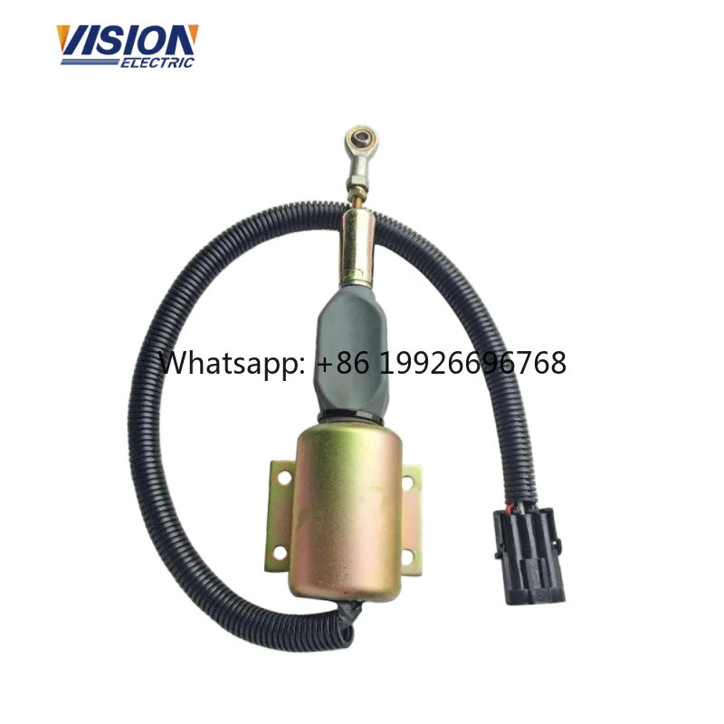 Fuel Engine Stop Solenoid 24V 3930236
Fuel Engine Stop Solenoid 24V 3930236
