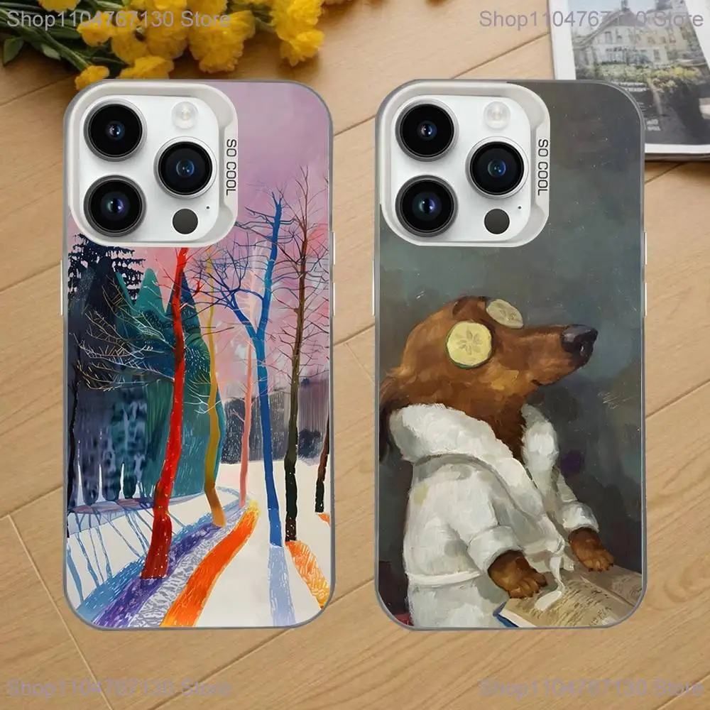 Art Paintings Of D-David H-Hockney Phone Case For iPhone 16,15,14,13,12,11,Mini,Pro,SE,MAX White Matte Shockproof Cover
Art Paintings Of D-David H-Hockney Phone Case For iPhone 16,15,14,13,12,11,Mini,Pro,SE,MAX White Matte Shockproof Cover