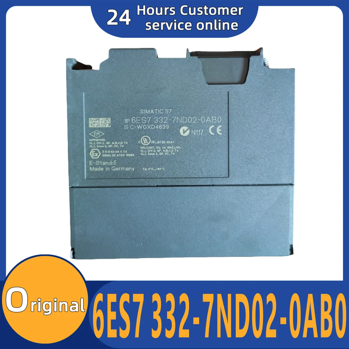 Новый оригинальный модуль 6ES7 332-7ND02-0AB0 6ES7 322-5HF00-0AB0 6ES7 332-5RD00-0AB0
Новый оригинальный модуль 6ES7 332-7ND02-0AB0 6ES7 322-5HF00-0AB0 6ES7 332-5RD00-0AB0