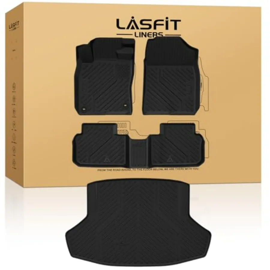 Коврики для пола и багажника для Honda Civic Hybrid Sedan 2025-2026, всепогодные, из TPE, на заказ, для 1-го и 2-го рядов, включая коврик в багажник, размер M
Коврики для пола и багажника для Honda Civic Hybrid Sedan 2025-2026, всепогодные, из TPE, на заказ, для 1-го и 2-го рядов, включая коврик в багажник, размер M