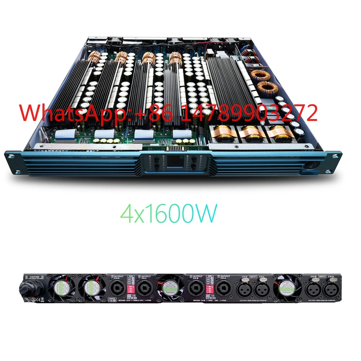 4 Channel 4x3500W Class D Amplifier Stereo Receiver Stage Live Sound Audio Equipment
4 Channel 4x3500W Class D Amplifier Stereo Receiver Stage Live Sound Audio Equipment