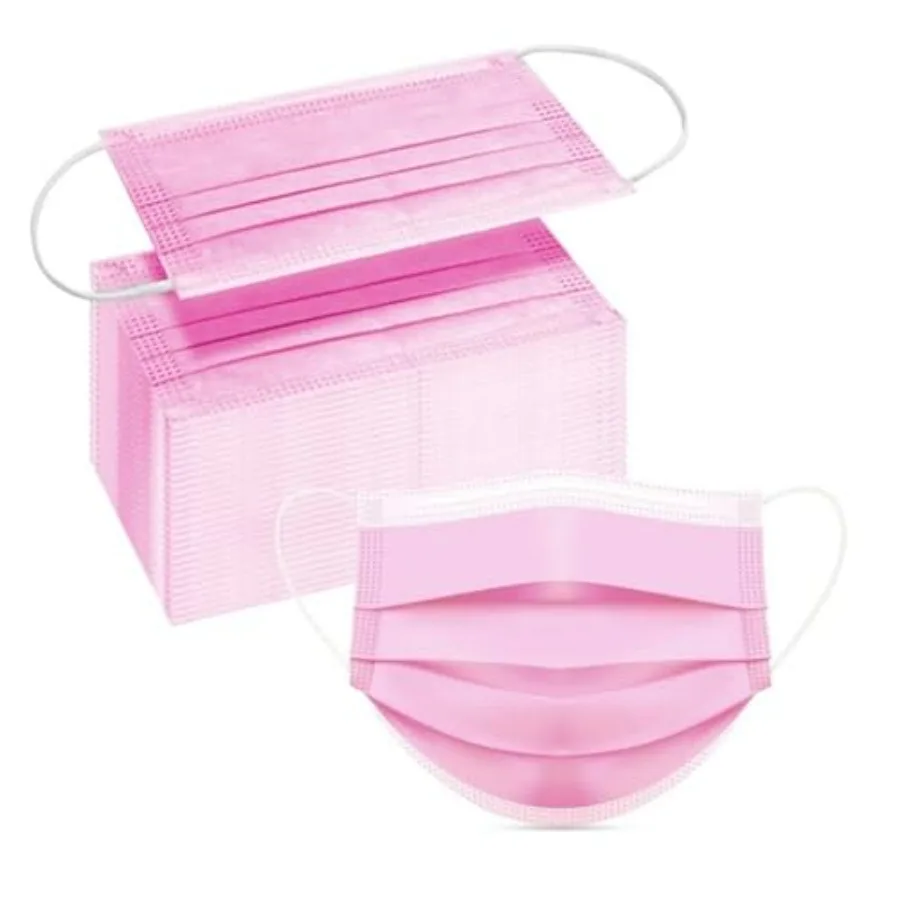 DC-BEAUTIFUL 100 Pcs Disposable 3 Ply Earloop Face Masks, Fit for Adults
DC-BEAUTIFUL 100 Pcs Disposable 3 Ply Earloop Face Masks, Fit for Adults