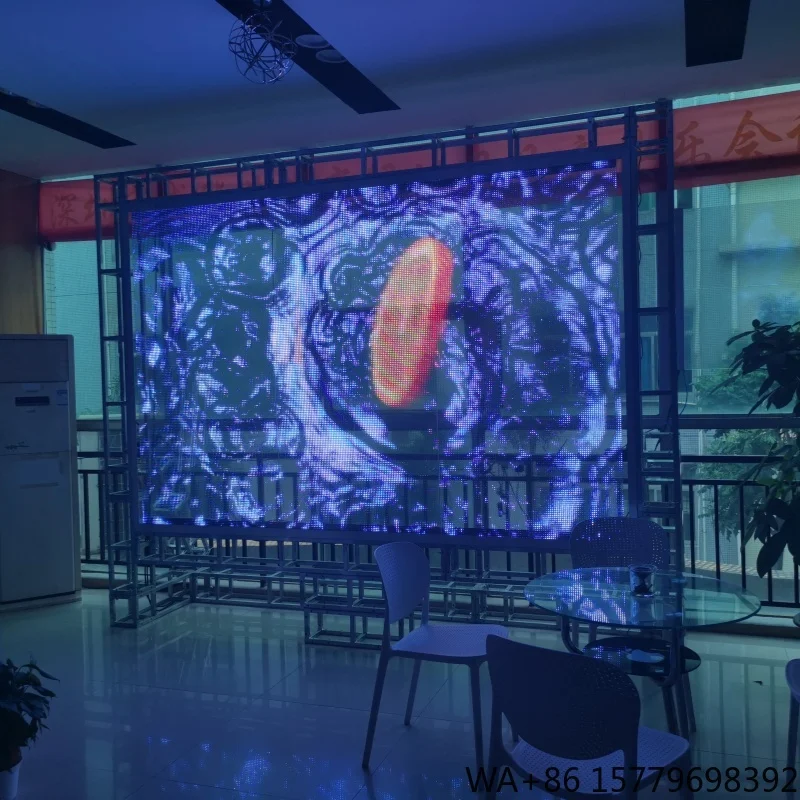 Advertising Display Crystal Flexible Transparent Film Led Screen for Windows
Advertising Display Crystal Flexible Transparent Film Led Screen for Windows