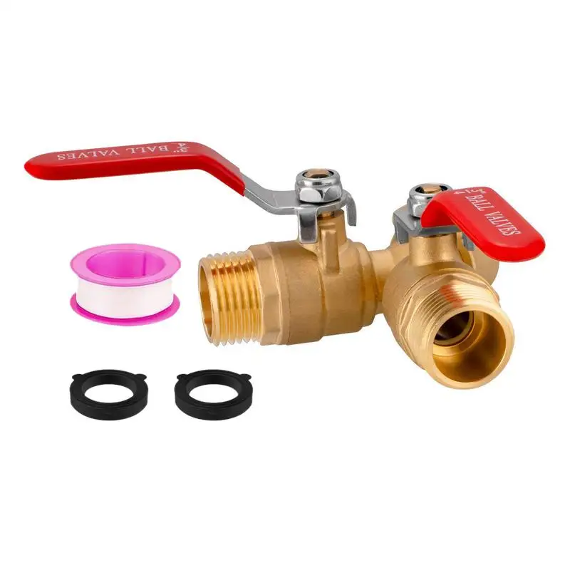 Garden Hose Splitter 2 Way Heavy Duty Hose Connector Tap Splitter With Valves Brass Irrigation Faucet For Outdoor Greenhouse RV
Garden Hose Splitter 2 Way Heavy Duty Hose Connector Tap Splitter With Valves Brass Irrigation Faucet For Outdoor Greenhouse RV