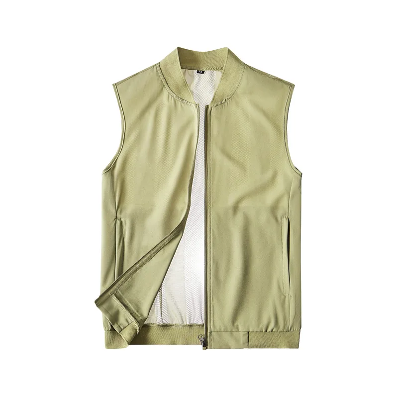 Summer Ultra Thin Men's Sports Sleeveless Vest Lightweight Breathable Outdoor Work Fishing Vest Tops
Summer Ultra Thin Men's Sports Sleeveless Vest Lightweight Breathable Outdoor Work Fishing Vest Tops