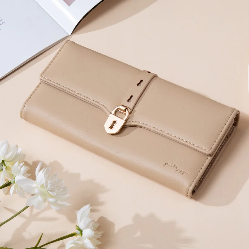 Brand Fashion Long Wallet Women PU Leather Credit Card Holder Lock Hasp Design Woman Purse High capacity
Brand Fashion Long Wallet Women PU Leather Credit Card Holder Lock Hasp Design Woman Purse High capacity