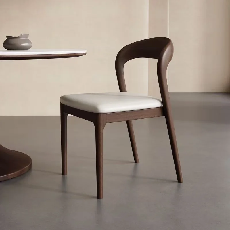 #Nordic Italian Minimalist Vintage-style Dining Chair Solid Walnut-colored Home Furniture High-end New Design Durable
#Nordic Italian Minimalist Vintage-style Dining Chair Solid Walnut-colored Home Furniture High-end New Design Durable
