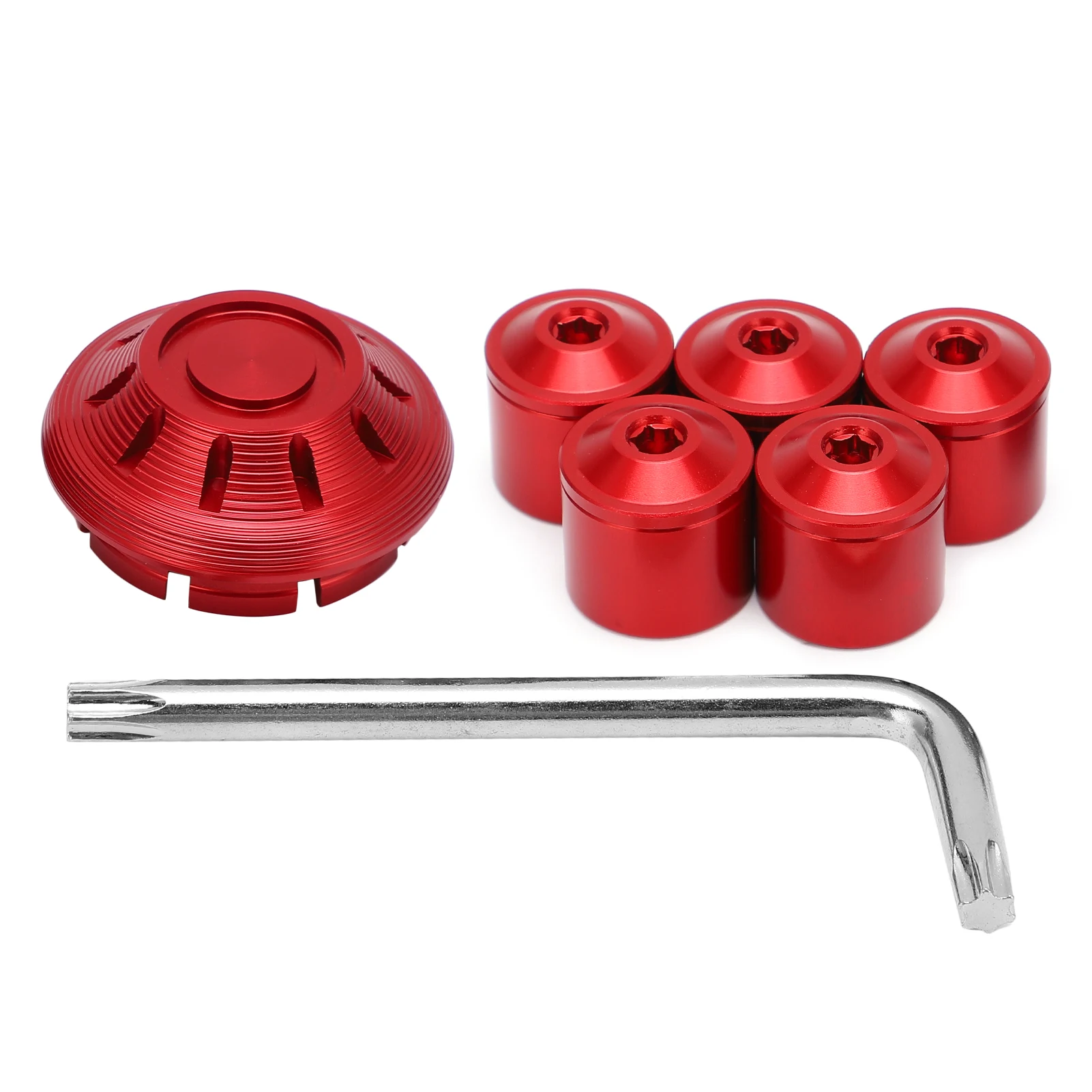 6pcs Motorcycle Wheel Hubcap Side Cover - Replacement for Piaggio Vespa GTS GTV 250 300 2017-2020 Red
6pcs Motorcycle Wheel Hubcap Side Cover - Replacement for Piaggio Vespa GTS GTV 250 300 2017-2020 Red