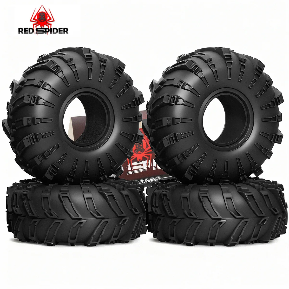 2.2-inch Tires for 1/10 1/8 SCX10 TRX4 RC Rock Crawler Car Upgrade Parts
2.2-inch Tires for 1/10 1/8 SCX10 TRX4 RC Rock Crawler Car Upgrade Parts