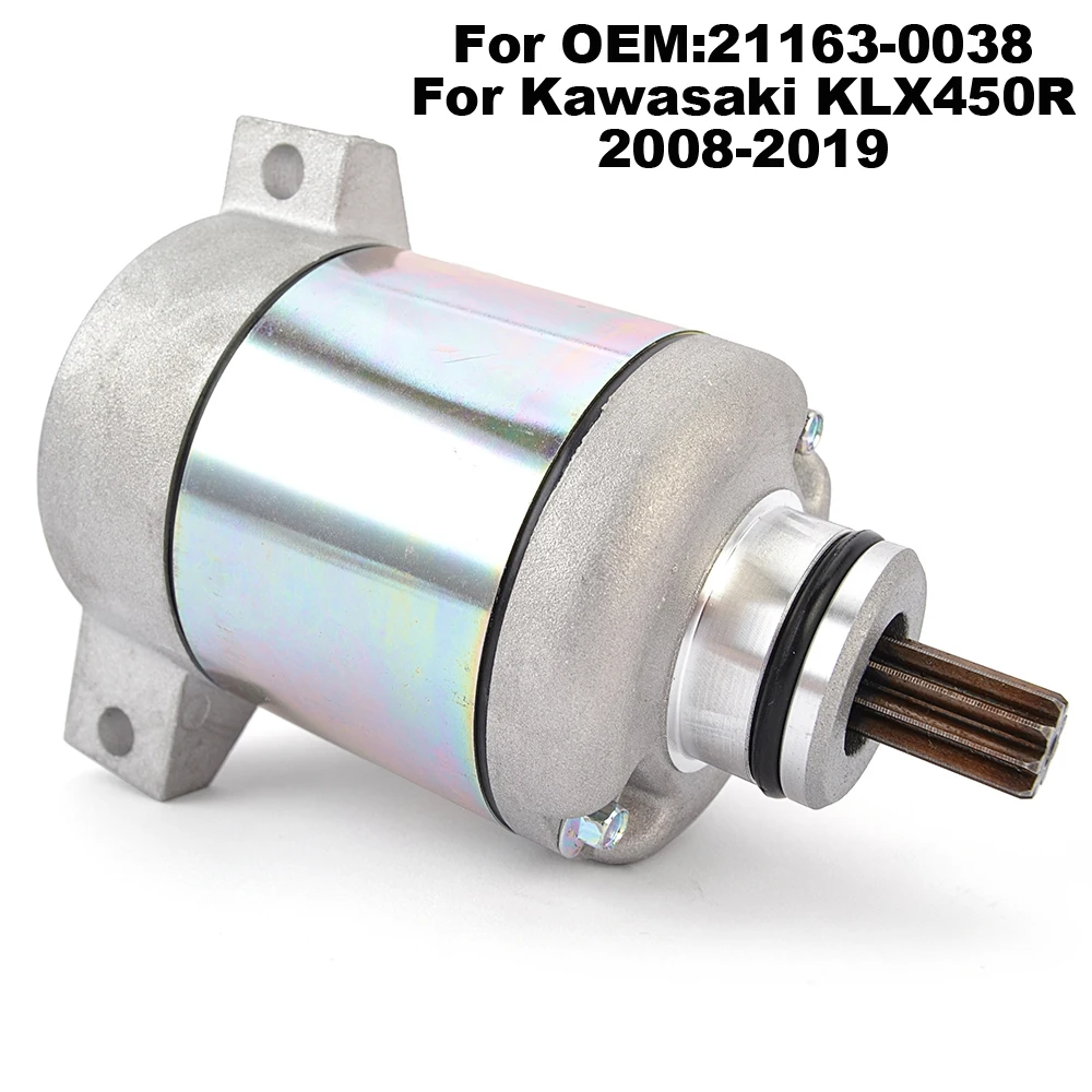 Motorcycle Starter Motor For Kawasaki KLX450R KLX 450 R 2008-2019 21163-0038
Motorcycle Starter Motor For Kawasaki KLX450R KLX 450 R 2008-2019 21163-0038