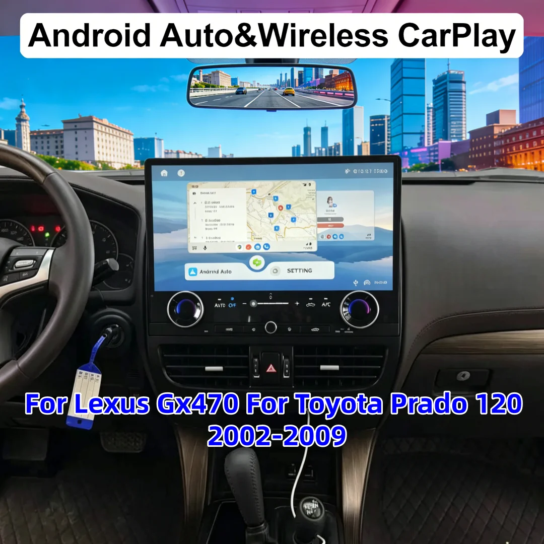 jo Car Radio 16.8" For Lexus Gx470 For Toyota Prado 120 2002-2009 Touch Screen Carplay GPS Video Player Multimedia HU Android 14
jo Car Radio 16.8" For Lexus Gx470 For Toyota Prado 120 2002-2009 Touch Screen Carplay GPS Video Player Multimedia HU Android 14