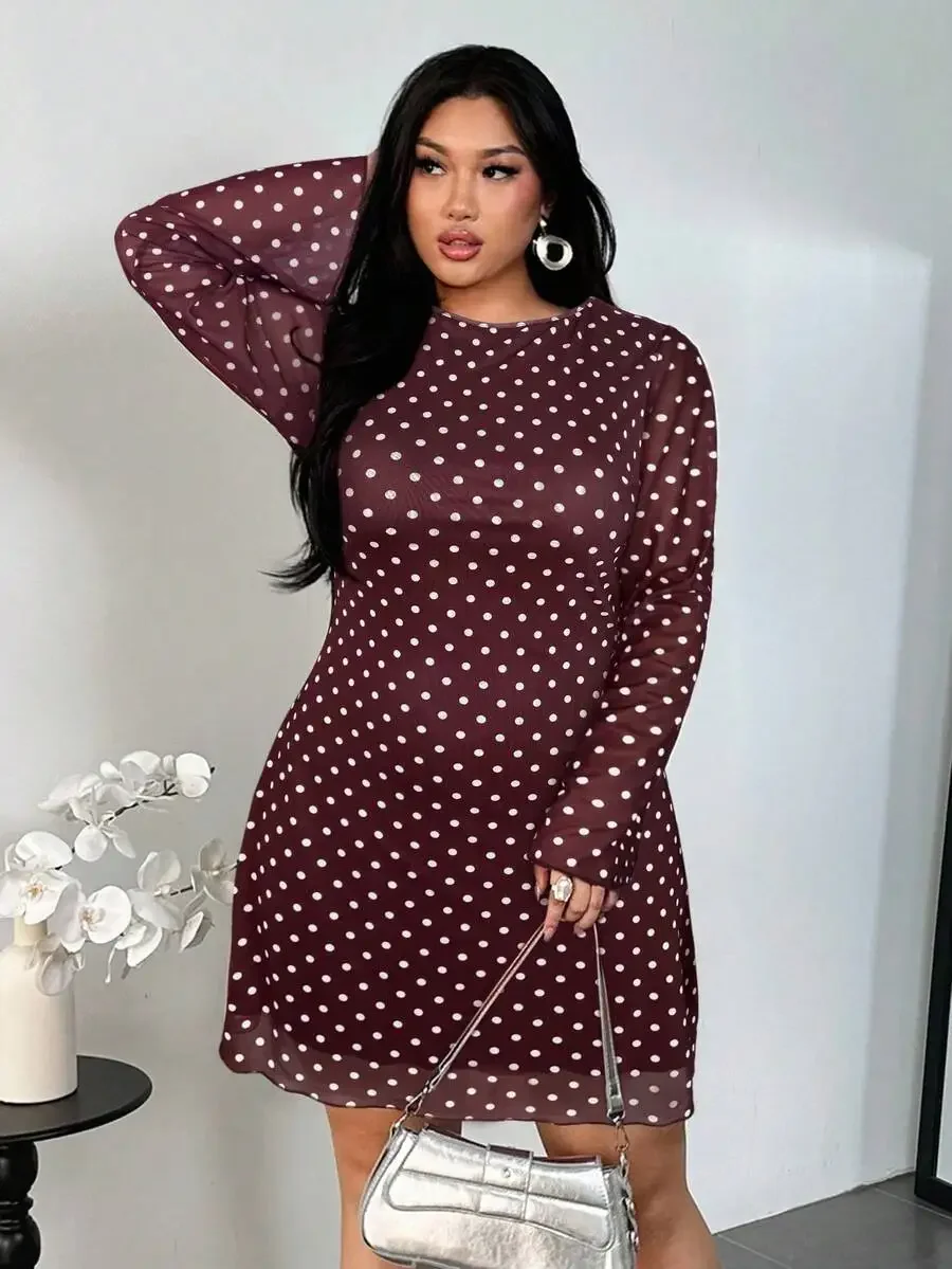 Ombre Gradient Print Sheer Mesh Mini Dress With Flare Sleeve For Women
Ombre Gradient Print Sheer Mesh Mini Dress With Flare Sleeve For Women