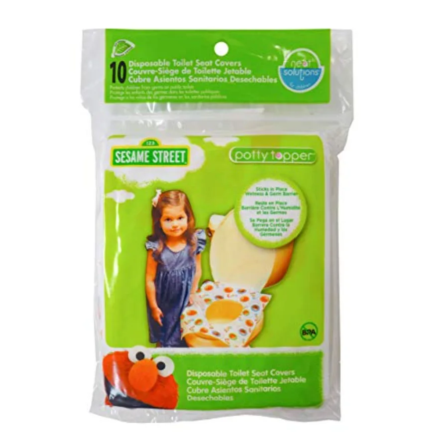 Potty Topper Disposable Stick-in-Place Toilet Seat Covers, 10 Count Pack of 1
Potty Topper Disposable Stick-in-Place Toilet Seat Covers, 10 Count Pack of 1