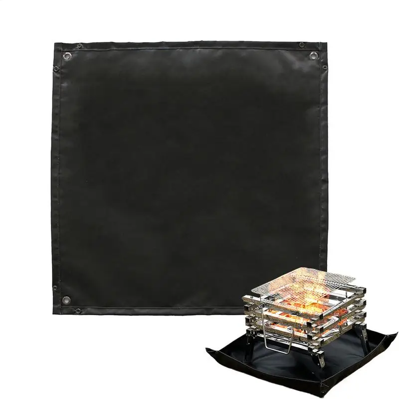 Fireproof Grilling Mat Fireproof Mat Silicone Fire Pit Pad Patio Protection Foldable Pad Outdoor Stove Accessories Under Grill
Fireproof Grilling Mat Fireproof Mat Silicone Fire Pit Pad Patio Protection Foldable Pad Outdoor Stove Accessories Under Grill