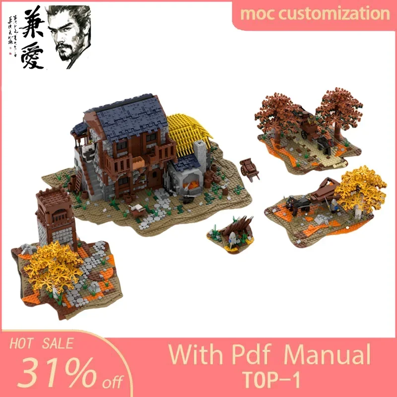 6009pcs Moc Medieval Carriage Blacksmith House Modular Model Building Blocks Creative Assembly Bricks Toys Kids holiday Gifts
6009pcs Moc Medieval Carriage Blacksmith House Modular Model Building Blocks Creative Assembly Bricks Toys Kids holiday Gifts