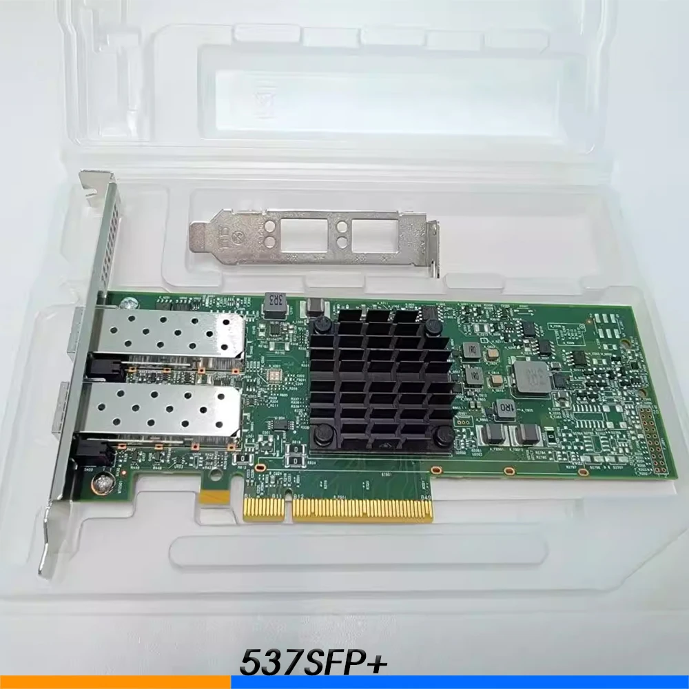 Dual-port Ten Gigabit optical Fiber network adapter 537SFP+ P08421-B21 P10006-001 P08419-001
Dual-port Ten Gigabit optical Fiber network adapter 537SFP+ P08421-B21 P10006-001 P08419-001