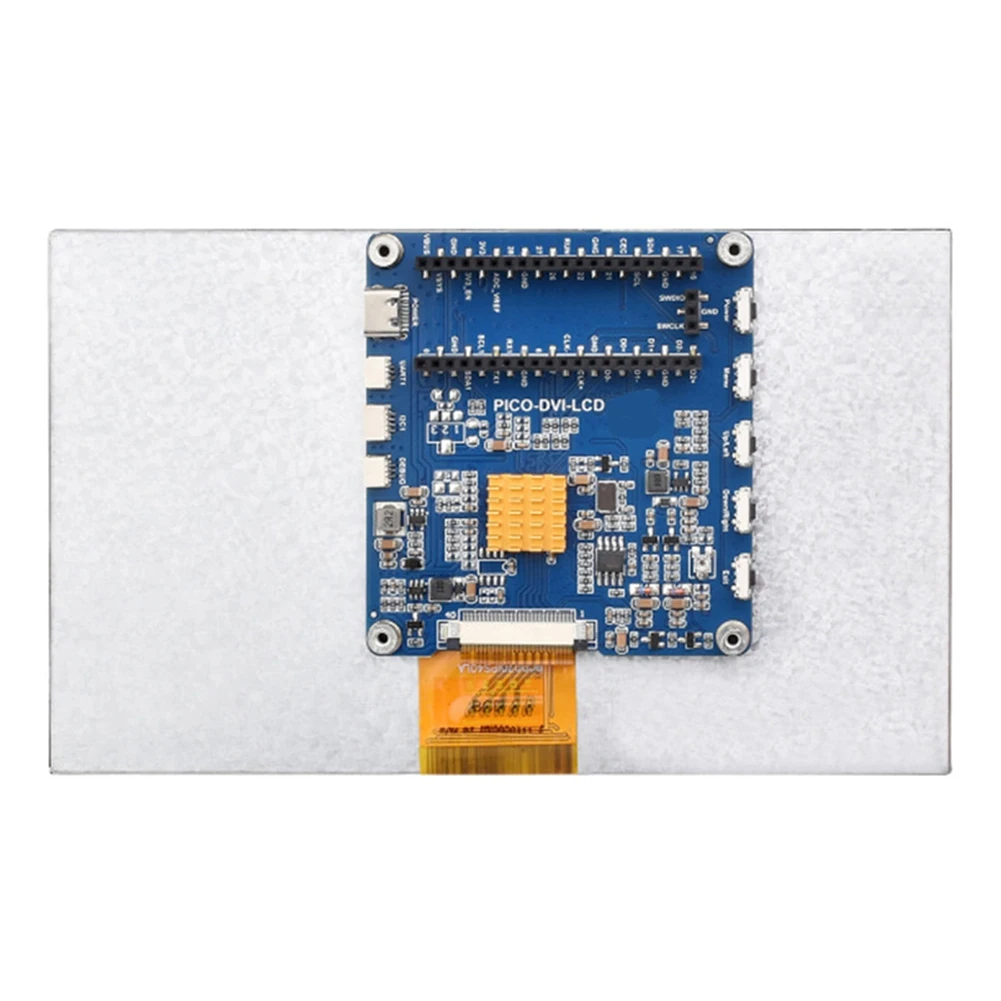 【Electronic-Accessories】For Raspberry Pi Pico DVI LCD Module Display Module Screen Resolution IPS 1024X600 Pixel
【Electronic-Accessories】For Raspberry Pi Pico DVI LCD Module Display Module Screen Resolution IPS 1024X600 Pixel